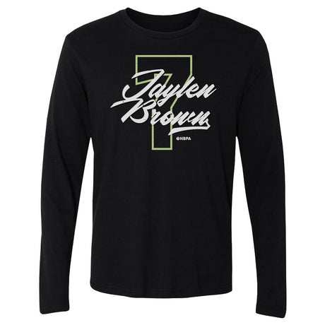 Jaylen Brown Men's Long Sleeve T-Shirt | 500 LEVEL