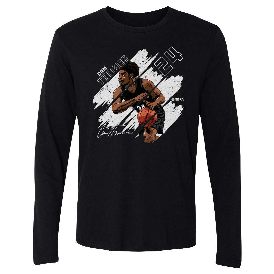 Cam Thomas Men's Long Sleeve T-Shirt | 500 LEVEL