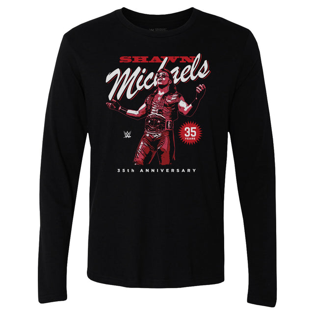 Shawn Michaels Men's Long Sleeve T-Shirt | 500 LEVEL