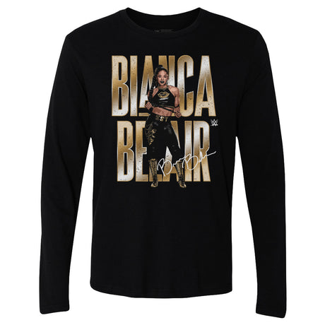 Bianca Belair Men's Long Sleeve T-Shirt | 500 LEVEL
