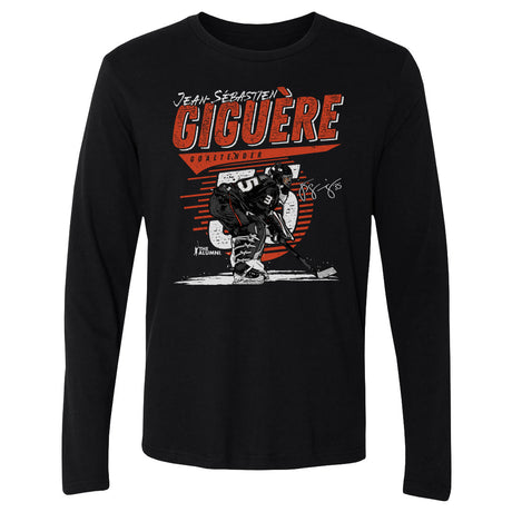 Jean-Sebastien Giguere Men's Long Sleeve T-Shirt | 500 LEVEL