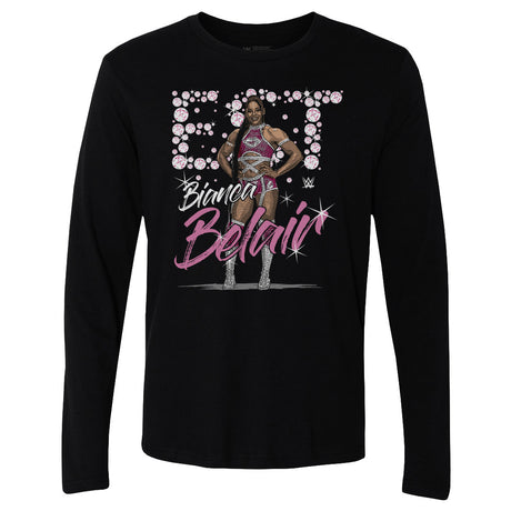 Bianca Belair Men's Long Sleeve T-Shirt | 500 LEVEL