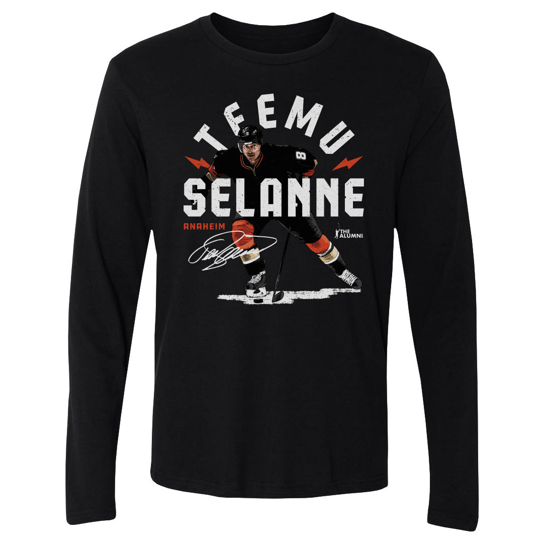 Teemu Selanne Men's Long Sleeve T-Shirt | 500 LEVEL