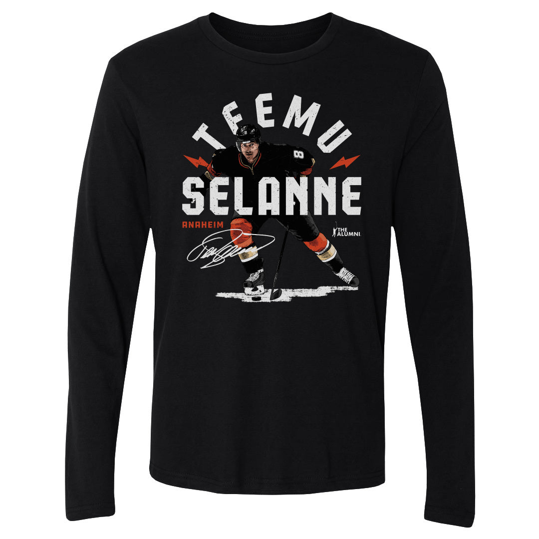 Teemu Selanne Men&#39;s Long Sleeve T-Shirt | 500 LEVEL