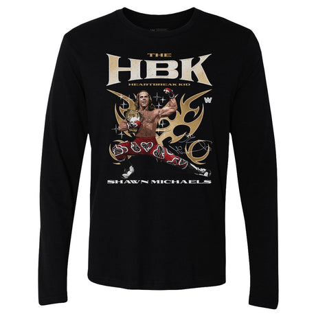 Shawn Michaels Men's Long Sleeve T-Shirt | 500 LEVEL