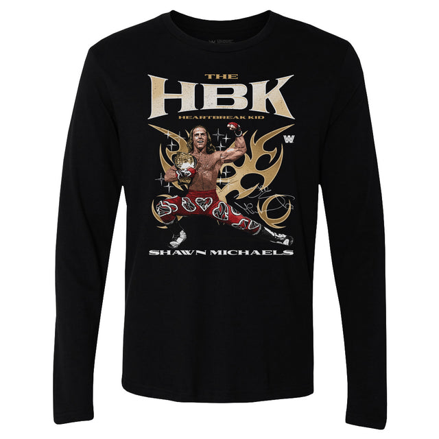 Shawn Michaels Men's Long Sleeve T-Shirt | 500 LEVEL