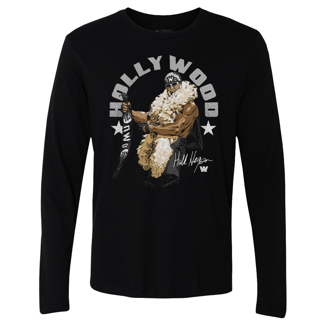 Hulk Hogan Men's Long Sleeve T-Shirt | 500 LEVEL