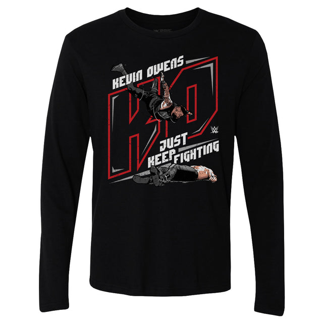 Kevin Owens Men's Long Sleeve T-Shirt | 500 LEVEL