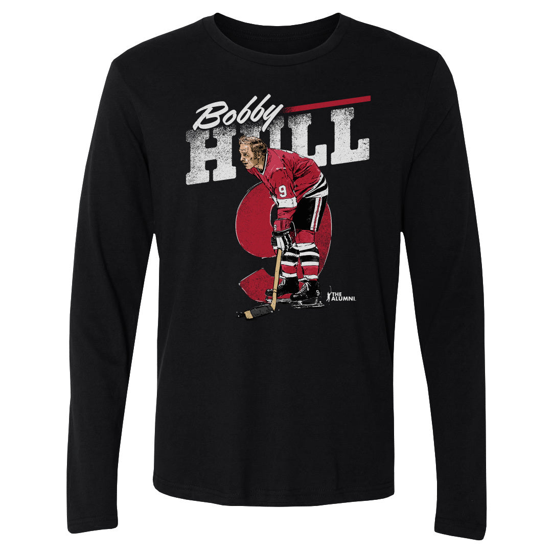 Bobby Hull Men&#39;s Long Sleeve T-Shirt | 500 LEVEL