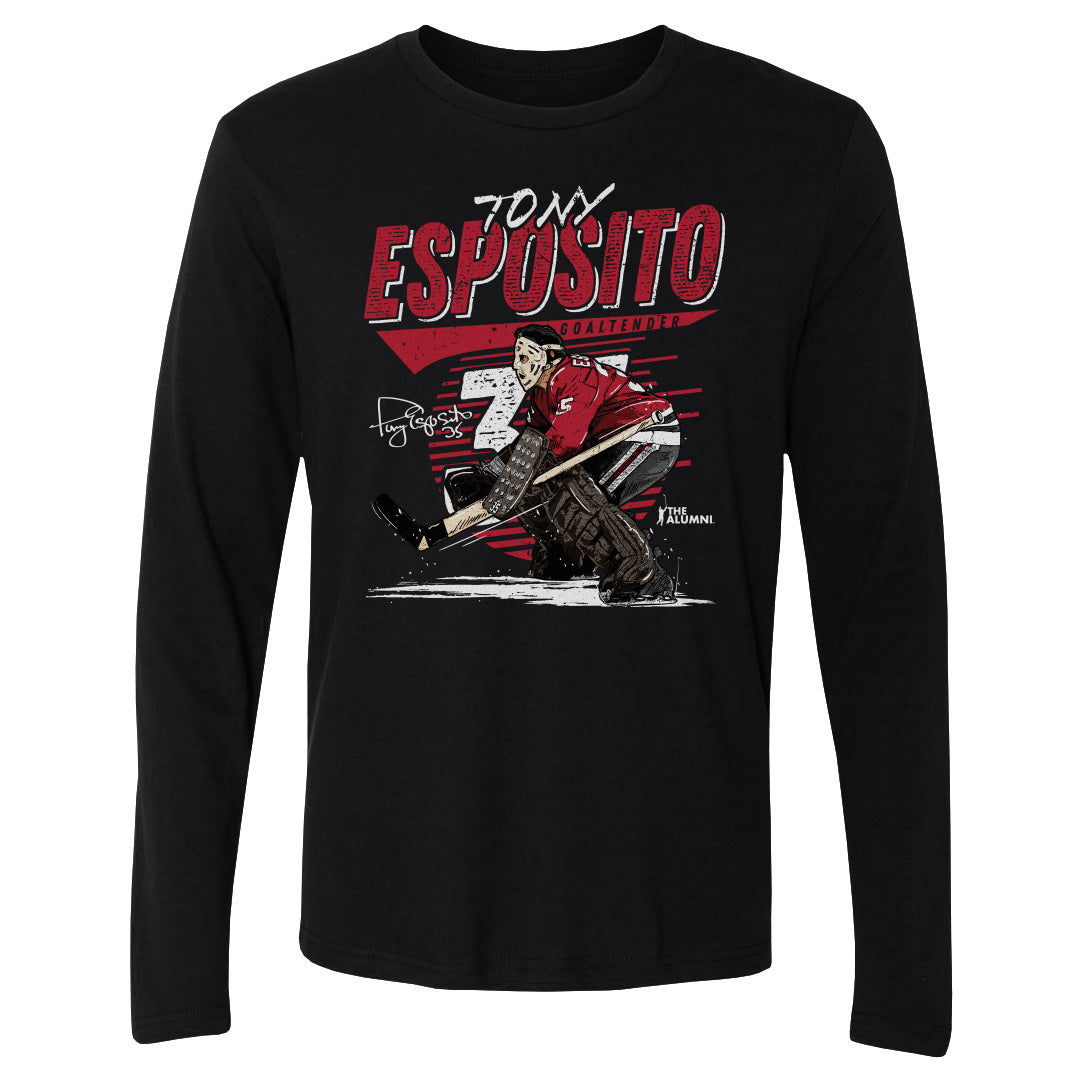 Tony Esposito Men's Long Sleeve T-Shirt | 500 LEVEL