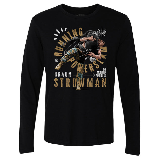 Braun Strowman Men's Long Sleeve T-Shirt | 500 LEVEL