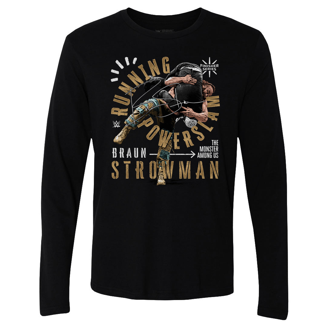 Braun Strowman Men&#39;s Long Sleeve T-Shirt | 500 LEVEL