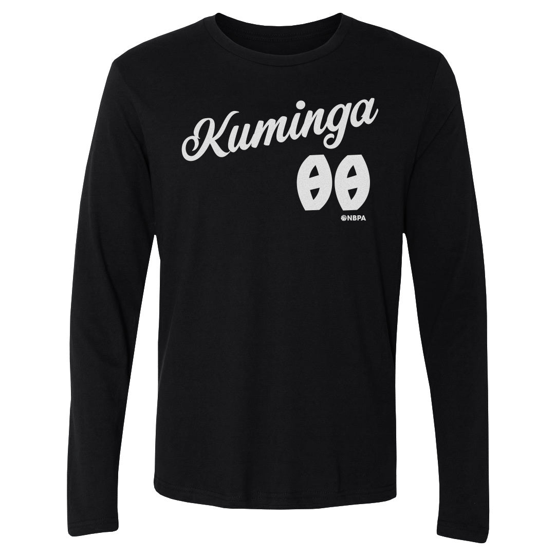 Jonathan Kuminga Men&#39;s Long Sleeve T-Shirt | 500 LEVEL