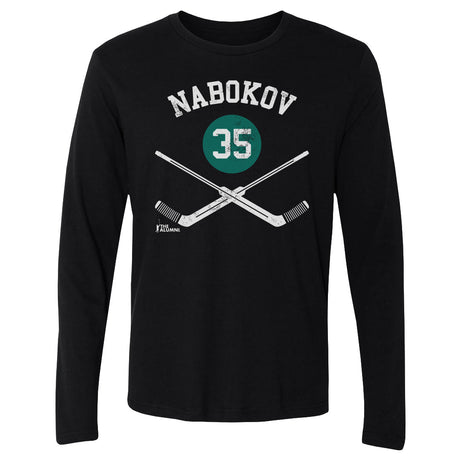 Evgeni Nabokov Men's Long Sleeve T-Shirt | 500 LEVEL