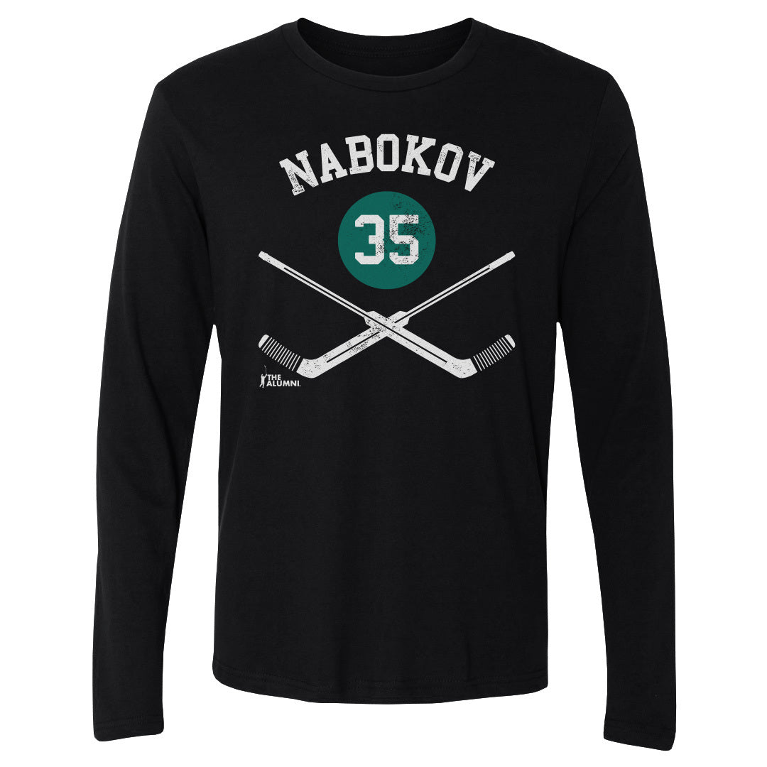 Evgeni Nabokov Men&#39;s Long Sleeve T-Shirt | 500 LEVEL