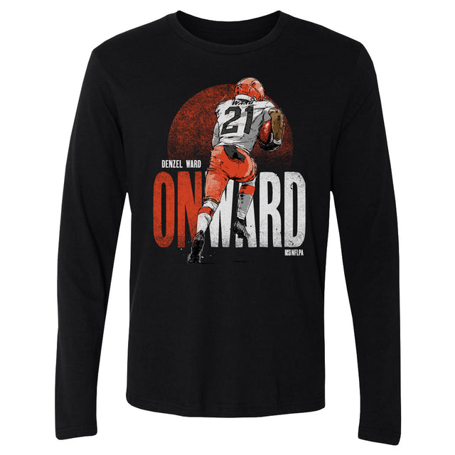 Denzel Ward Men's Long Sleeve T-Shirt | 500 LEVEL