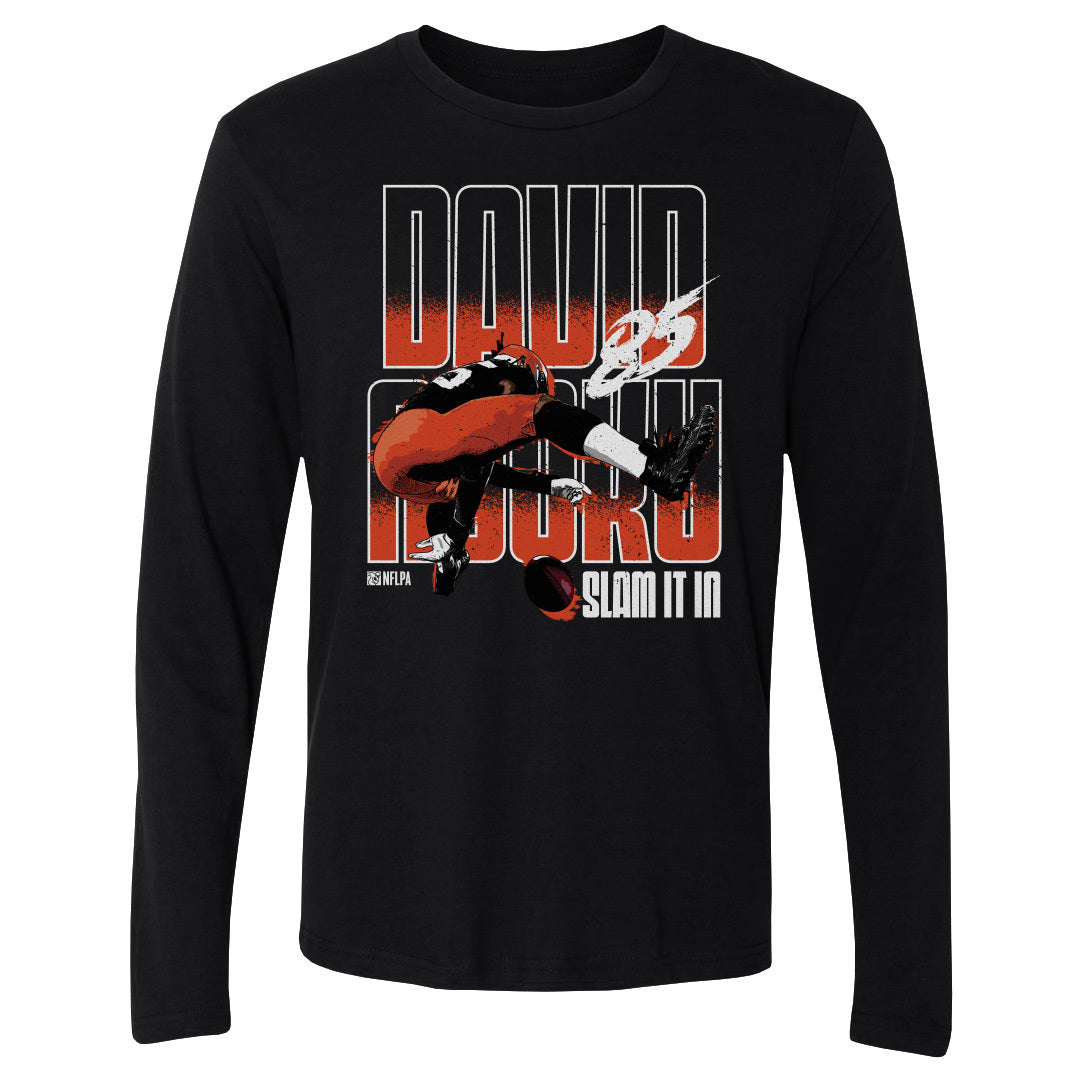 David Njoku Men&#39;s Long Sleeve T-Shirt | 500 LEVEL