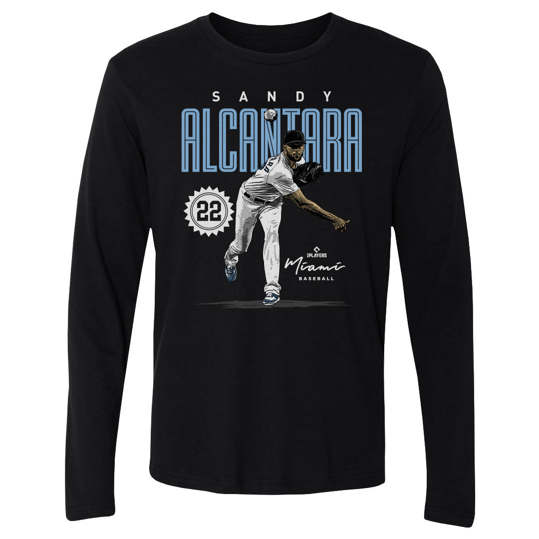 Sandy Alcantara Men's Long Sleeve T-Shirt | 500 LEVEL