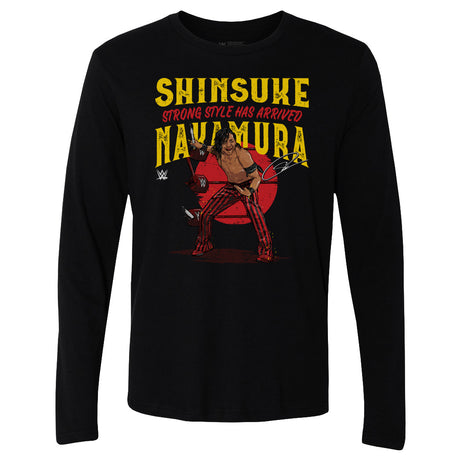 Shinsuke Nakamura Men's Long Sleeve T-Shirt | 500 LEVEL