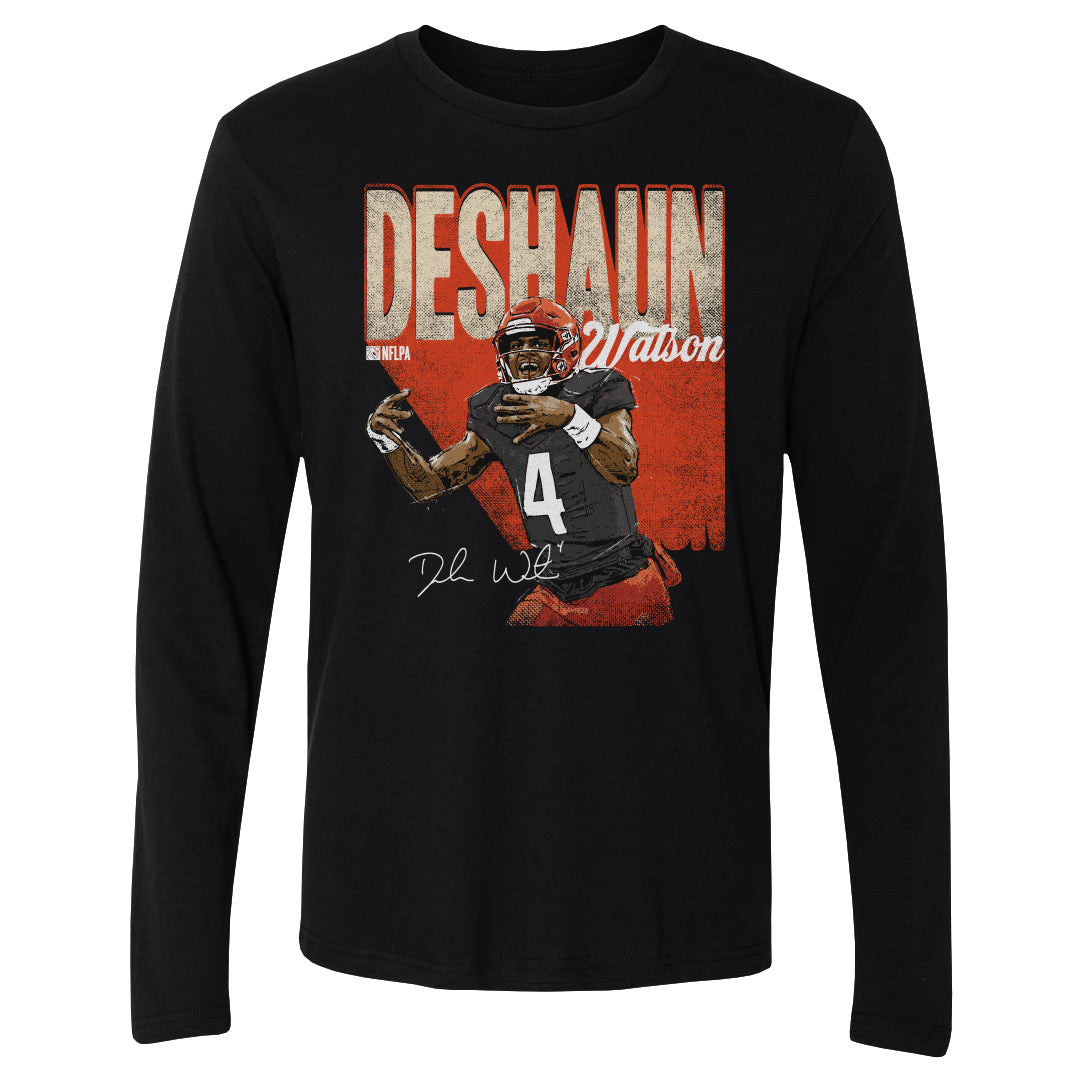 Deshaun Watson Men's Long Sleeve T-Shirt | 500 LEVEL