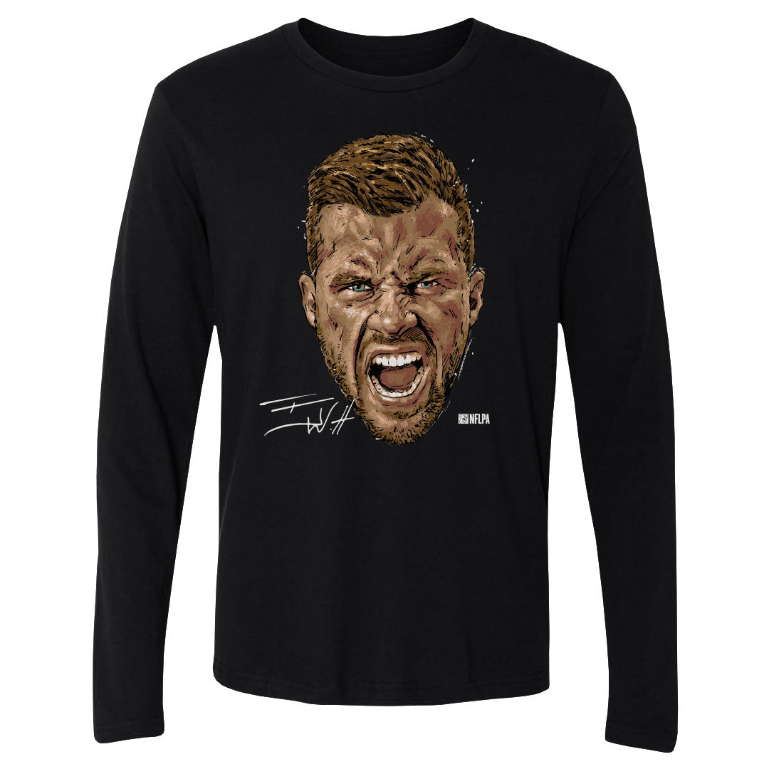 T.J. Watt Men's Long Sleeve T-Shirt | 500 LEVEL