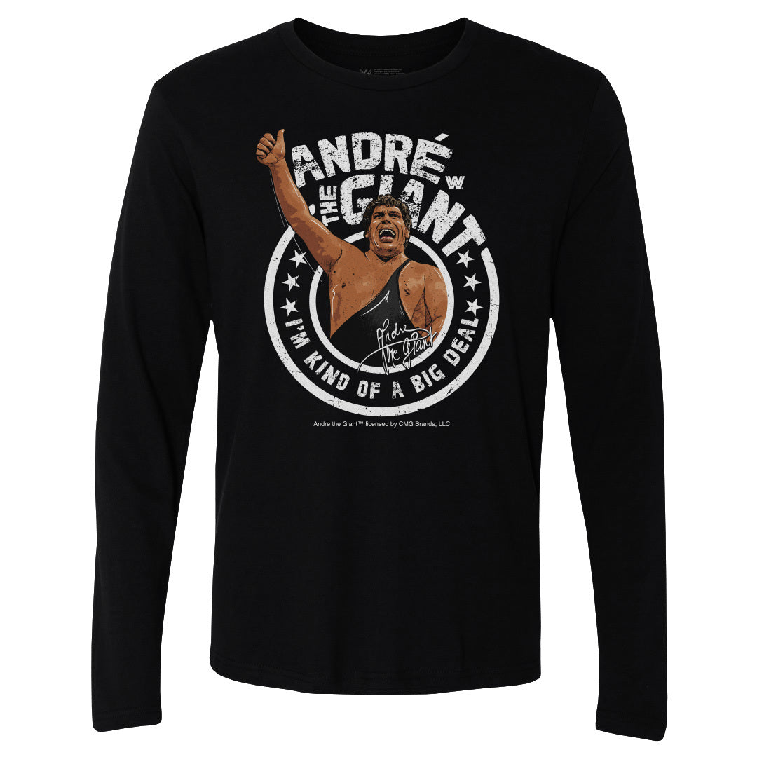 Andre The Giant Men's Long Sleeve T-Shirt | 500 LEVEL