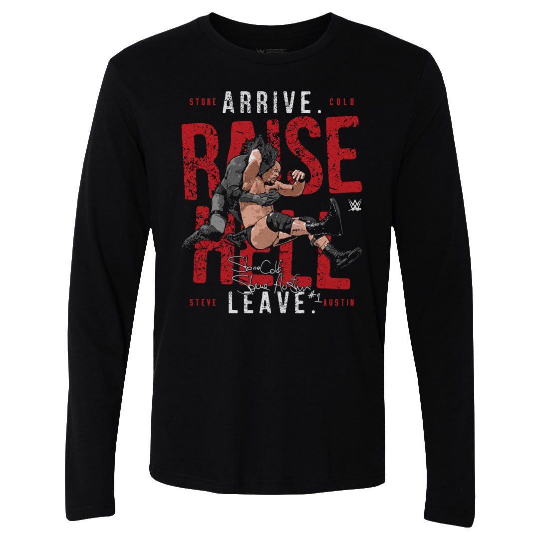 Stone Cold Steve Austin Men's Long Sleeve T-Shirt | 500 LEVEL