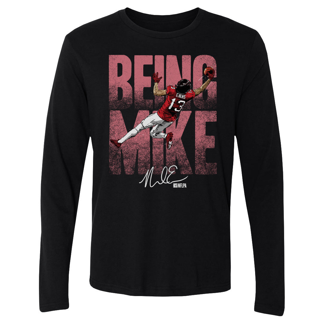 Mike Evans Men's Long Sleeve T-Shirt | 500 LEVEL