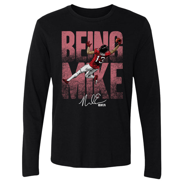 Mike Evans Men's Long Sleeve T-Shirt | 500 LEVEL