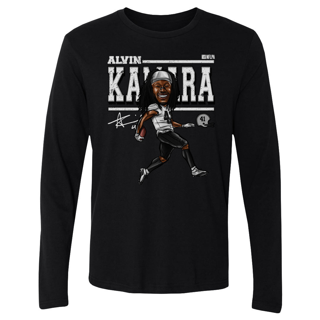 Alvin Kamara Men's Long Sleeve T-Shirt | 500 LEVEL