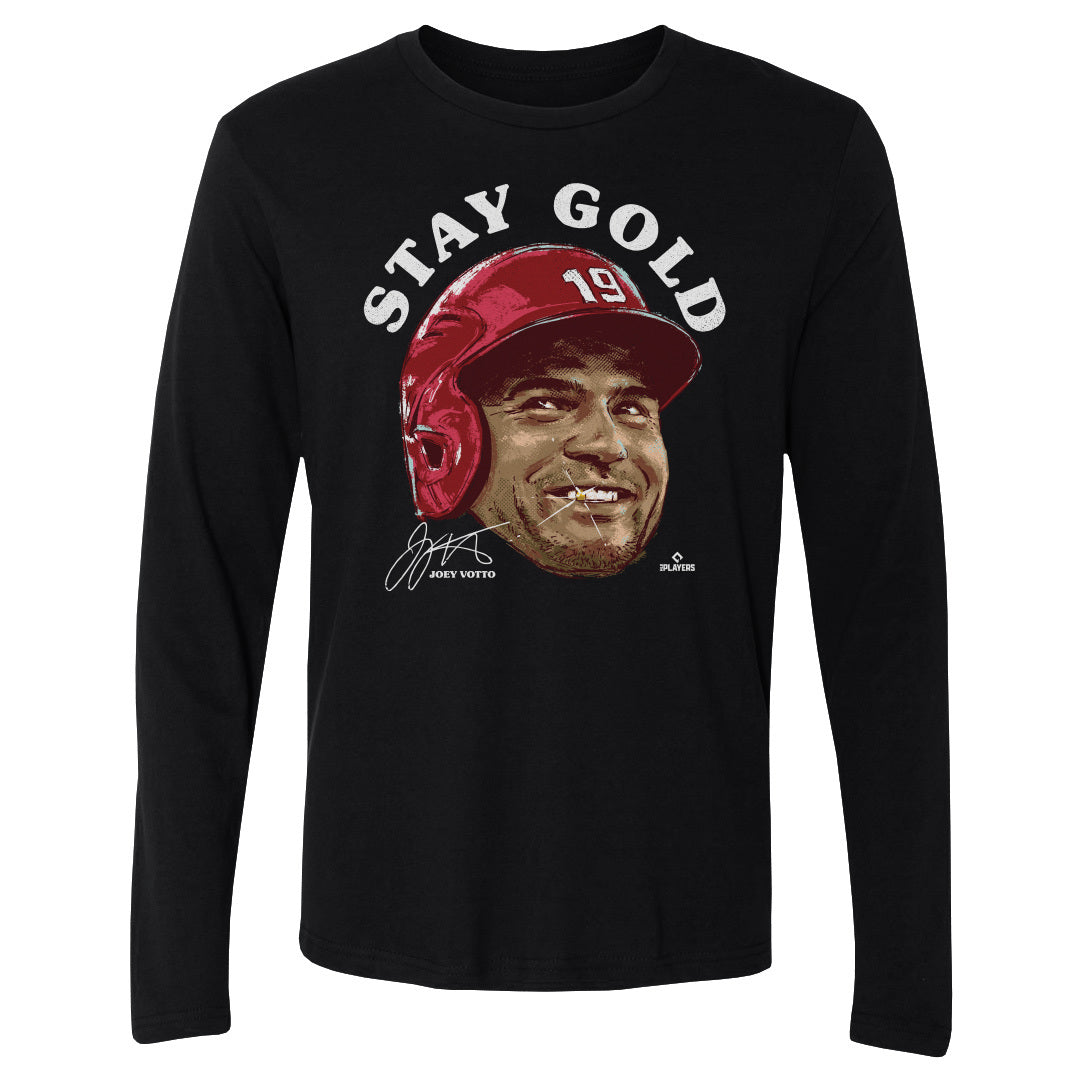 Joey Votto Men&#39;s Long Sleeve T-Shirt | 500 LEVEL