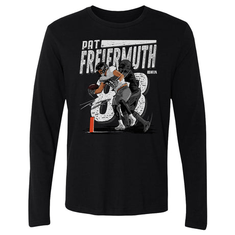 Pat Freiermuth Men's Long Sleeve T-Shirt | 500 LEVEL