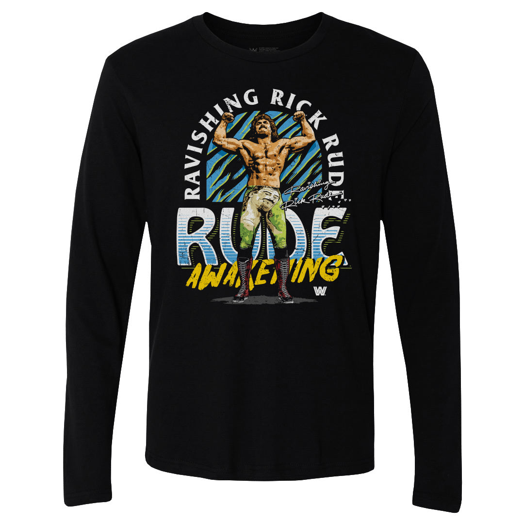Rick Rude Men&#39;s Long Sleeve T-Shirt | 500 LEVEL