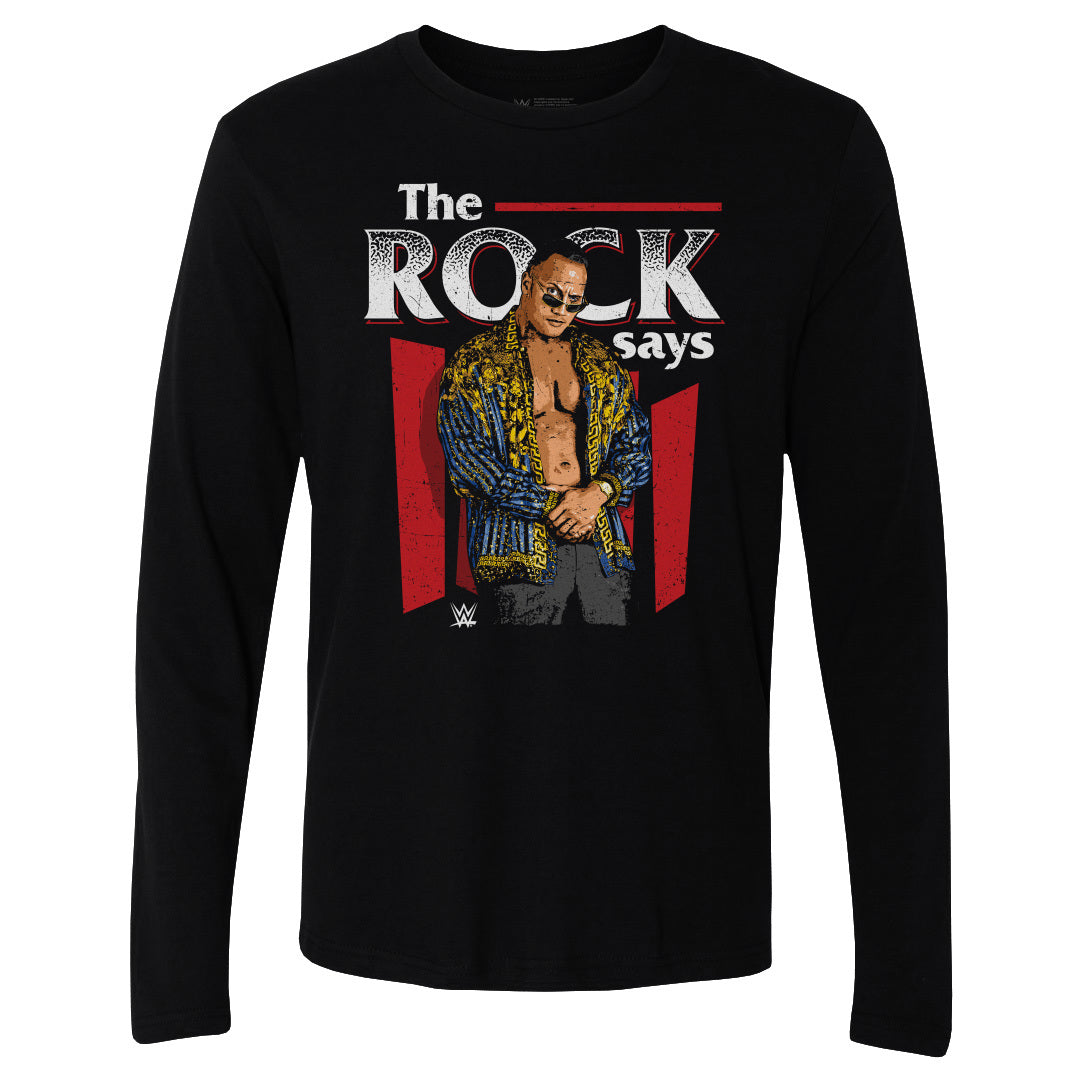 The Rock Men's Long Sleeve T-Shirt | 500 LEVEL