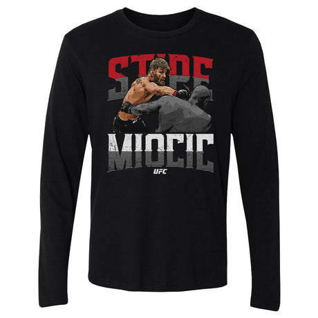 Stipe Miocic Men's Long Sleeve T-Shirt | 500 LEVEL