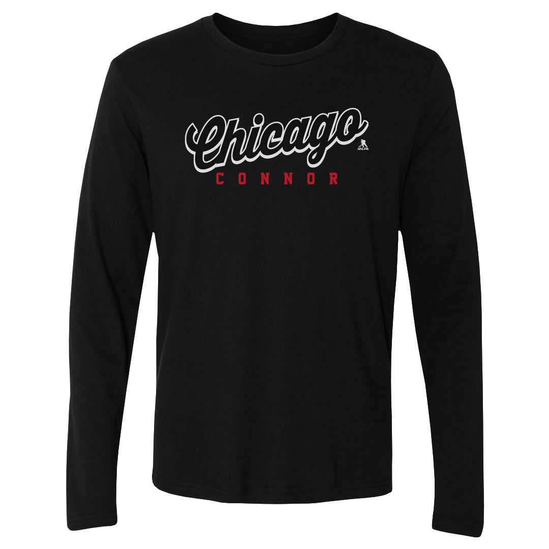 Connor Bedard Men's Long Sleeve T-Shirt | 500 LEVEL