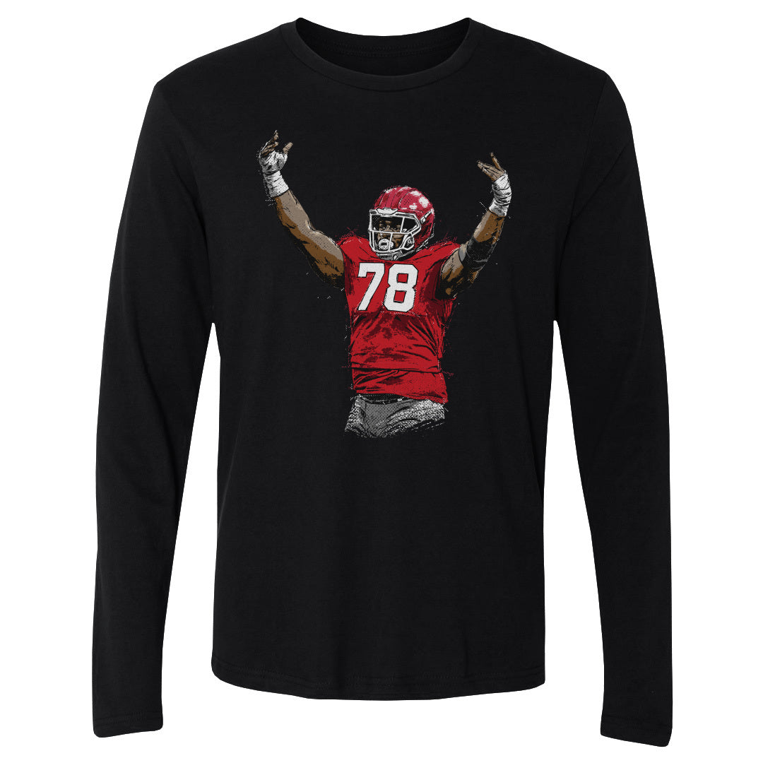 Nazir Stackhouse Men's Long Sleeve T-Shirt | 500 LEVEL
