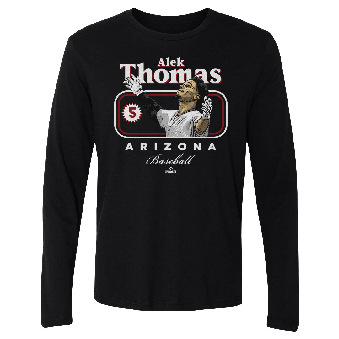 Alek Thomas Men&#39;s Long Sleeve T-Shirt | 500 LEVEL