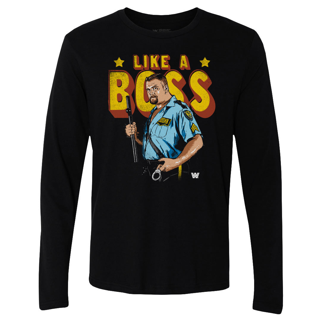 Big Boss Man Men's Long Sleeve T-Shirt | 500 LEVEL