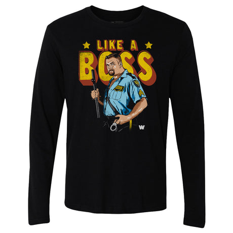 Big Boss Man Men's Long Sleeve T-Shirt | 500 LEVEL