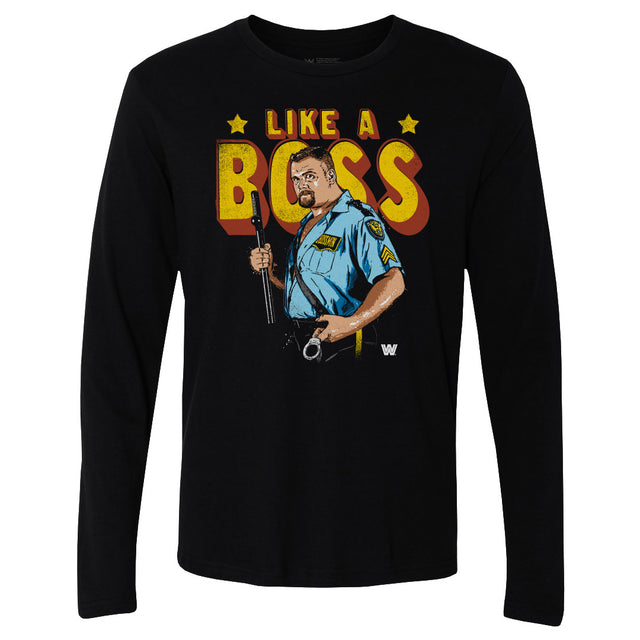 Big Boss Man Men's Long Sleeve T-Shirt | 500 LEVEL