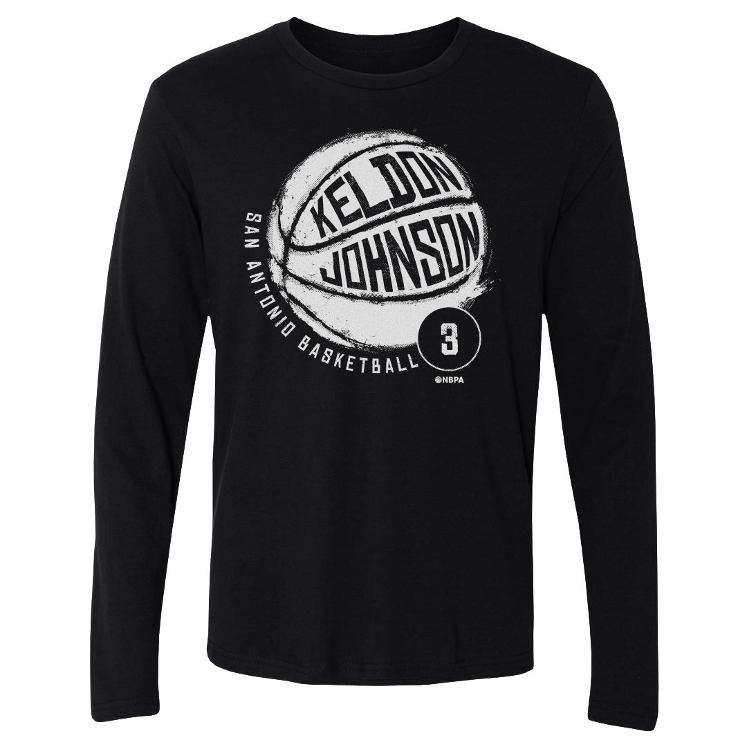 Keldon Johnson Men&#39;s Long Sleeve T-Shirt | 500 LEVEL