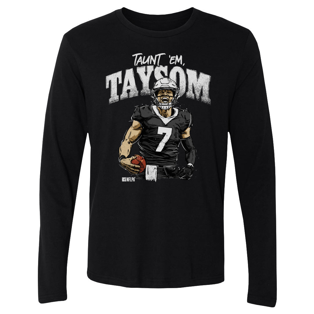 Taysom Hill Men's Long Sleeve T-Shirt | 500 LEVEL