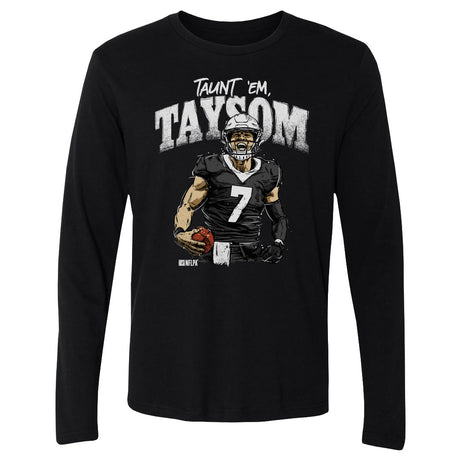 Taysom Hill Men's Long Sleeve T-Shirt | 500 LEVEL