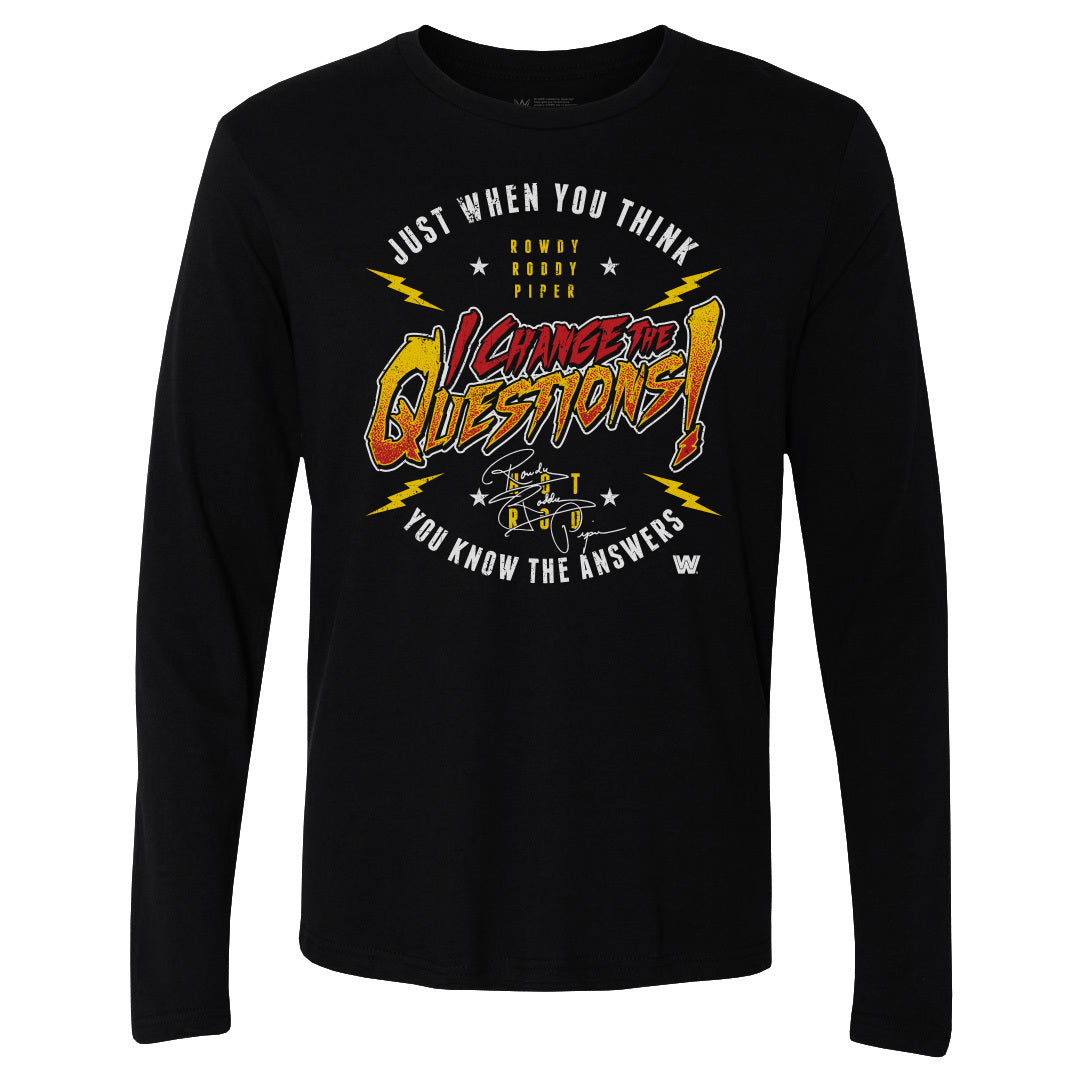 Roddy Piper Men's Long Sleeve T-Shirt | 500 LEVEL