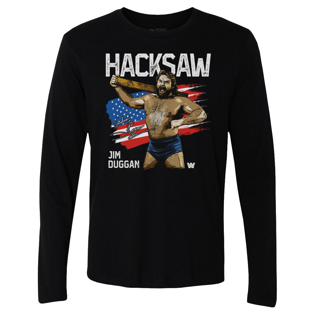 Hacksaw Jim Duggen Men&#39;s Long Sleeve T-Shirt | 500 LEVEL