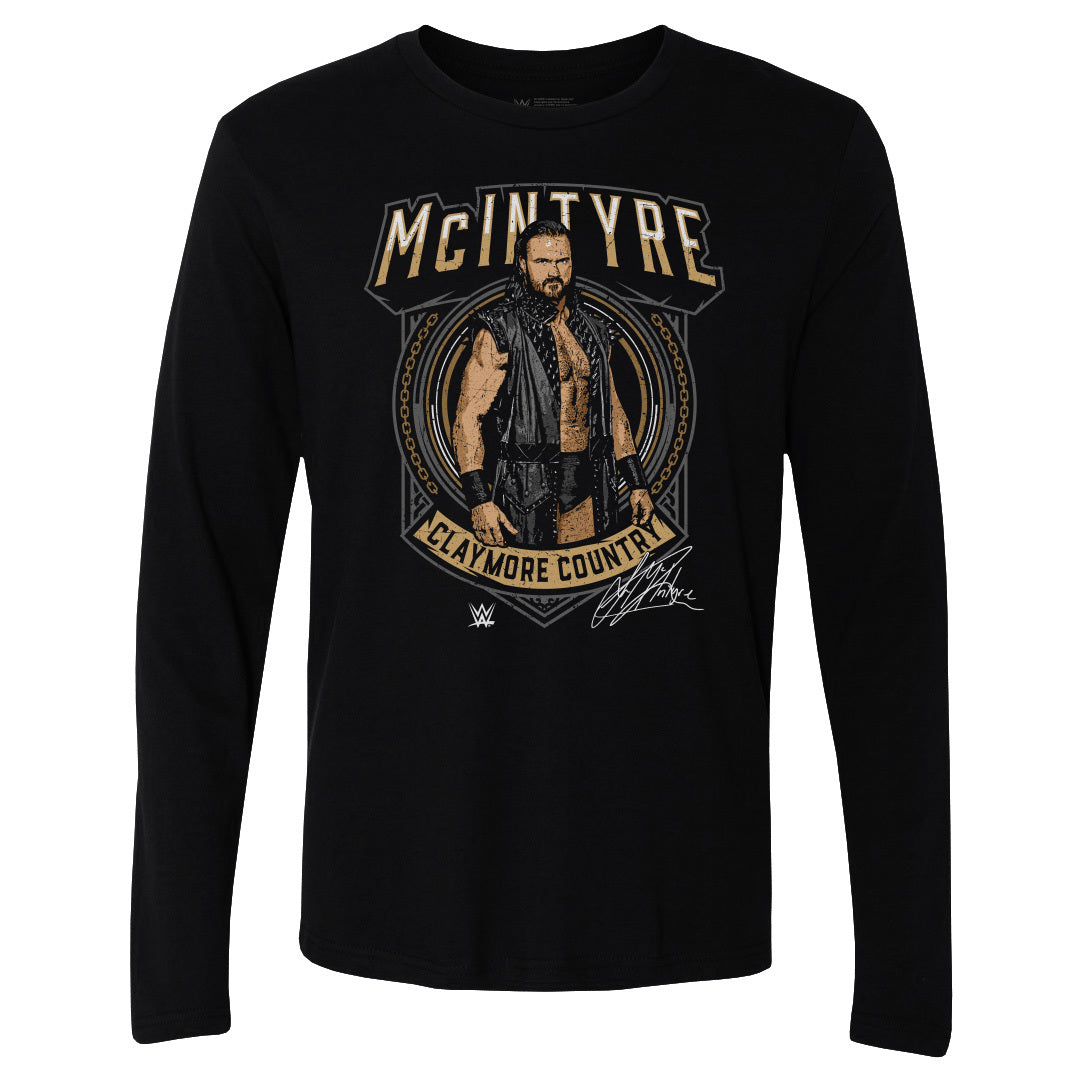 Drew McIntyre Men&#39;s Long Sleeve T-Shirt | 500 LEVEL