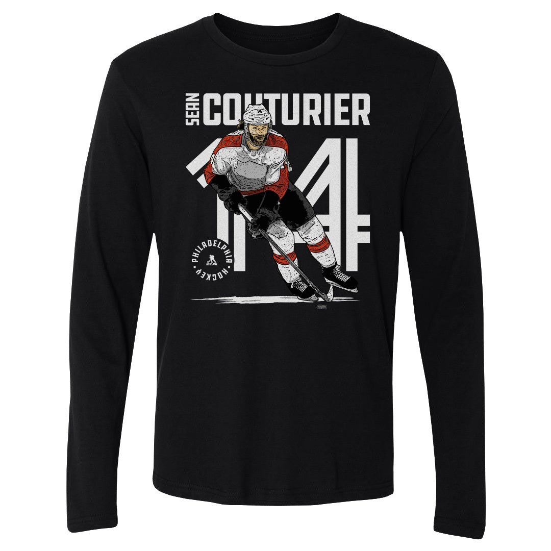 Sean Couturier Men's Long Sleeve T-Shirt | 500 LEVEL