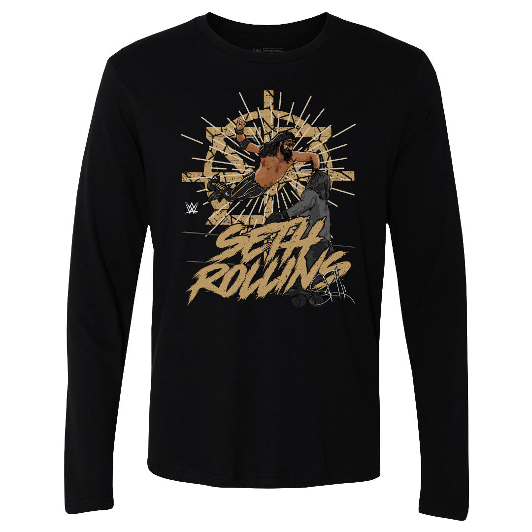 Seth Rollins Men's Long Sleeve T-Shirt | 500 LEVEL