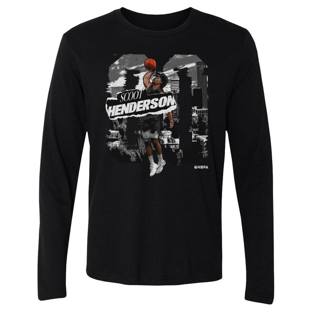 Scoot Henderson Men's Long Sleeve T-Shirt | 500 LEVEL
